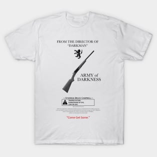 Army of Darkness Boomstick Poster T-Shirt